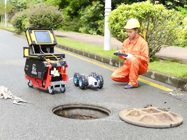镇原管道机器人检测